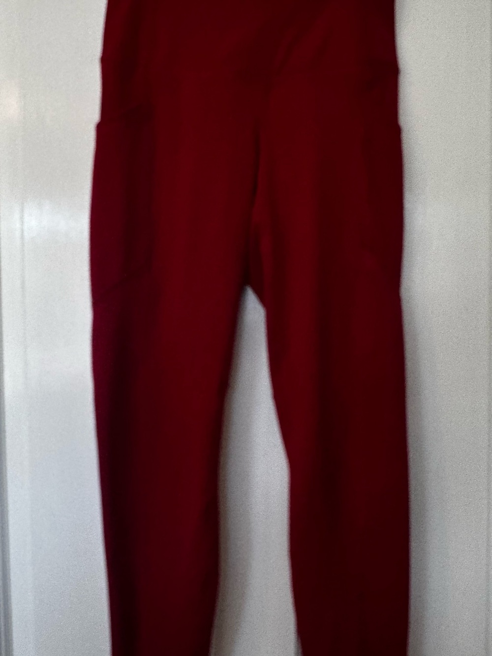 Yogalicious Deep Crimson High-Rise Leggings